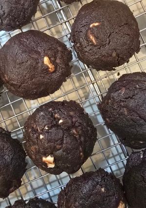 Foto resep Triple Chocolate Cookies