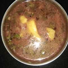 A picture of Aloo rasa.