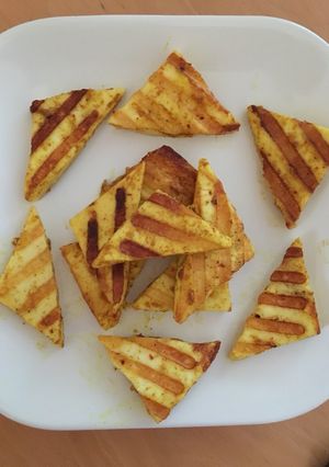 A picture of Grill paneer.