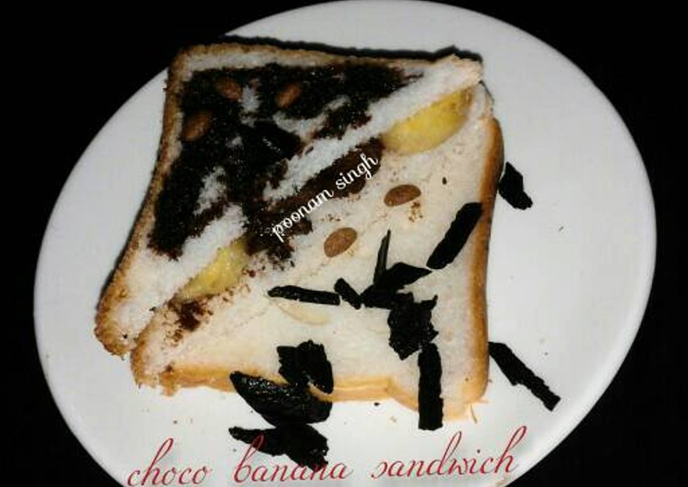 Recipe of Award-winning Choco banana sandwich