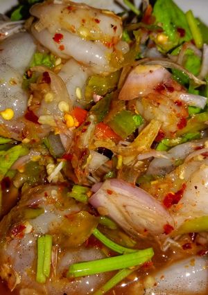 รูปของ ยำกุ้งสด