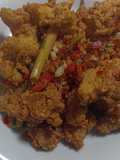 Ayam Goreng Tepung Masak Cabe Garam