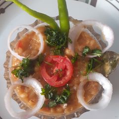 A picture of Yellow peas curry or Manipuri style Mangal Ooti.