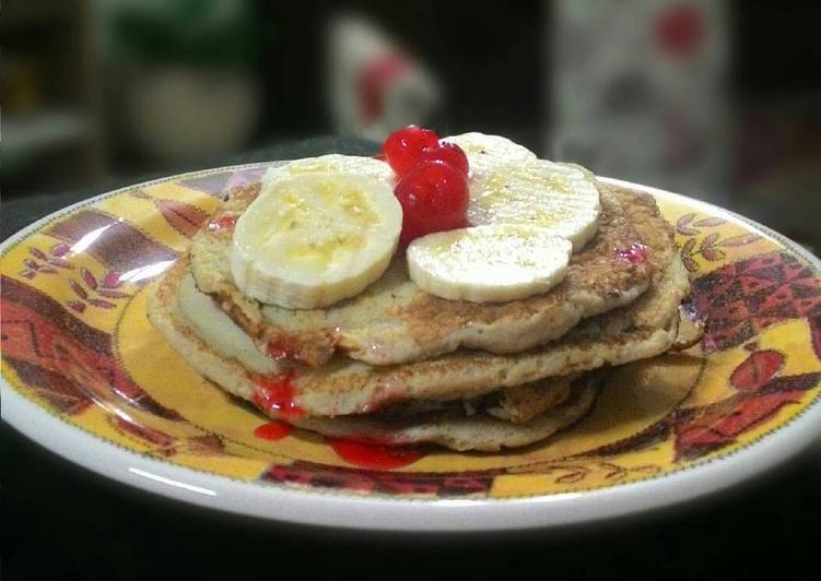 Panqueca de banana sem glúten