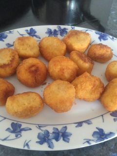 Una foto de Croquetas de huevo y zanahoria
