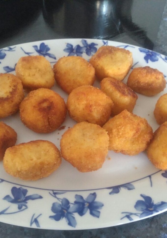 Una foto de Croquetas de huevo y zanahoria