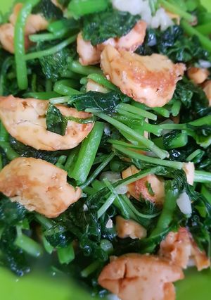 Foto resep Cah Bayam Tofu #MasakTanpaMicin