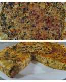 16/6📅Tarta De Verduras Y Pollo 🫑🧅🍗🥚