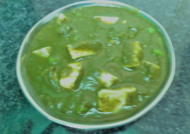 Recipe of Speedy Palak Paneer