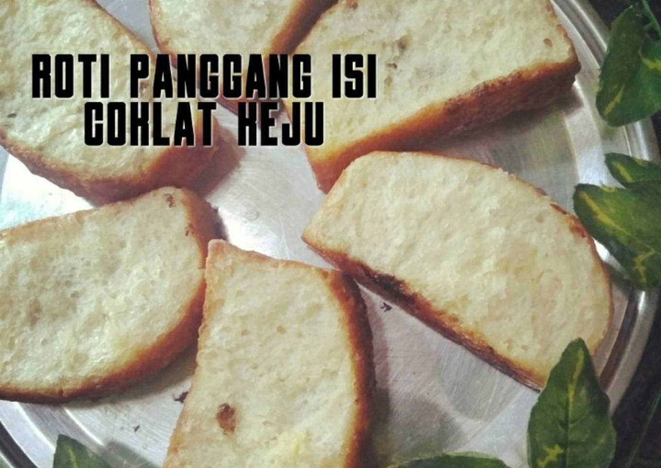 Roti panggang isi coklat keju