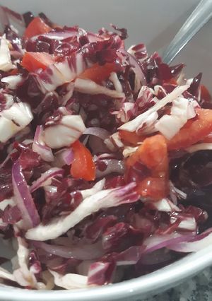 Una foto de Ensalada de Radicchio redondo