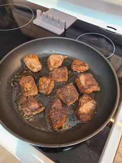 A picture of Cajun Butter Steak Bites.