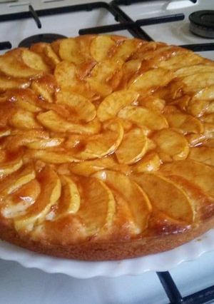 صورة لوصفة تارت تفاح 😋😋