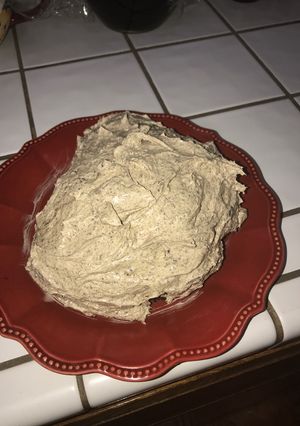 A picture of Espresso Chocolate Wine Cake.
