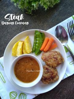 Foto resep Steak Daging Cincang