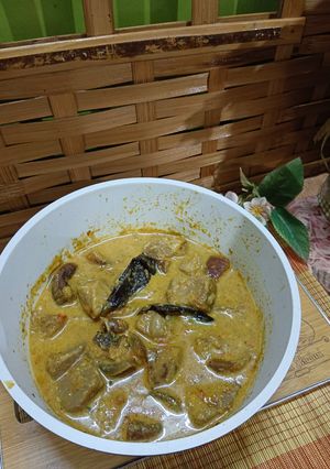 Gambar Gulai Nangka dan Kulit Lembu