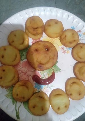 Potato smilies रेसिपी मुख्य फोटो