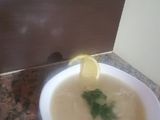 شوربة بيضا