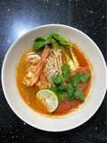 🌿 Tom Yum Goong Homemade 🦐 🇹🇭 (Autentik Kaldu Udang Sangrai)