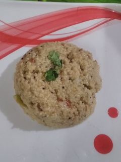 திணை உப்புமா(thinai upma recipe in tamil) செய்முறை முக்கிய புகைப்படம்