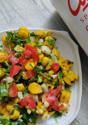 A picture of Corn bhel.