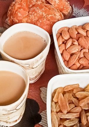 A picture of Jaggery Tea.