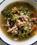 แกงผักปลังแหนมหมู🧄🌿🍅