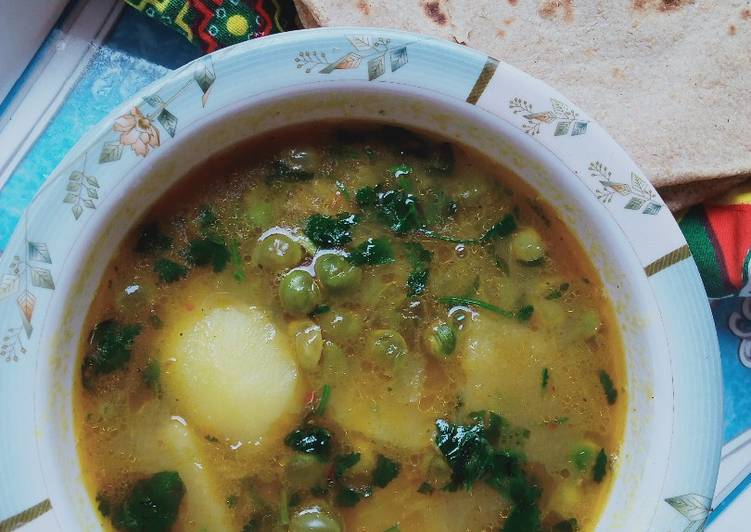 How to Prepare Perfect Aloo matar ka salan