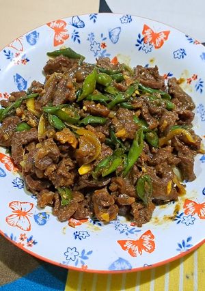 Foto resep Daging Sapi Cabe Ijo Endez