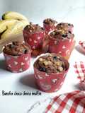 Banoffee choco cheese muffin