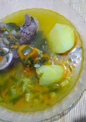 Una foto de Sopa rápida y sabrosa