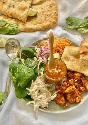 Une photo de Poulet au garam masala