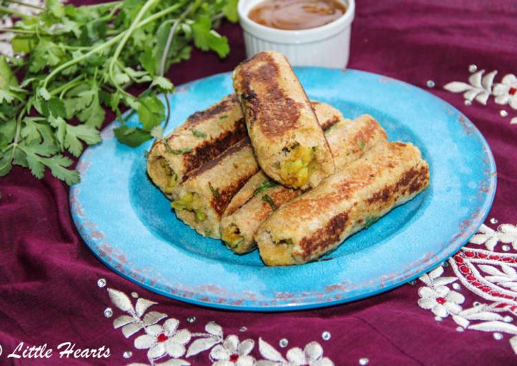 Recipe of Super Quick Homemade Indian Style Savory Potato Masala French Toast Rollups