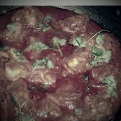 A picture of Curried Chicken Wings OMG Yummy.