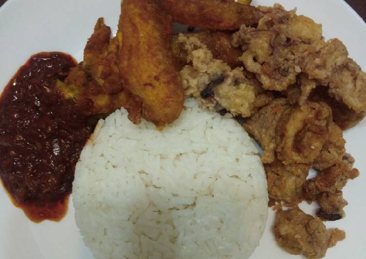 Nasi lemak resepi mak