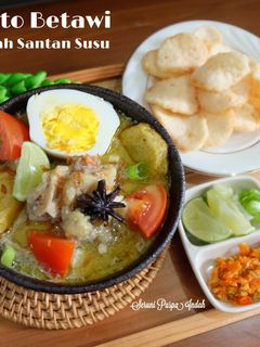 Foto resep Soto Betawi Kuah Santan Susu