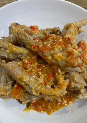 Foto resep Oseng Ceker Mercon
