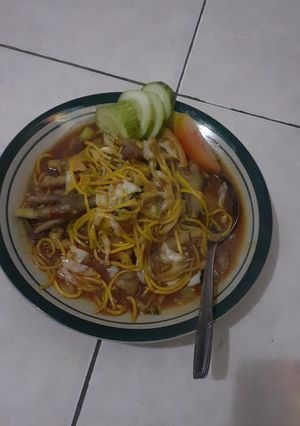 Foto resep Mie tektek ceker macak macak