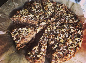 Paleo almás-diós kevert süti recept fotója
