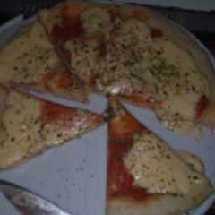 Una foto de Pizza casera