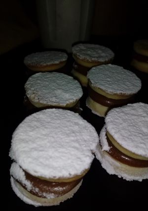 Una foto de Alfajores sablee
