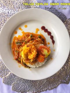 Foto resep Telur Ceplok Asam Manis