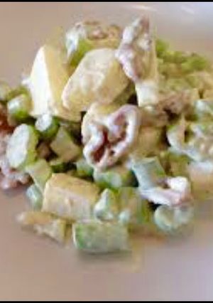 Una foto de Ensalada waldorf
