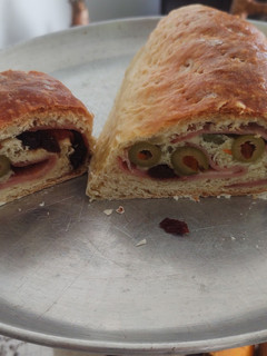Una foto de Pan de Jamón tradicional