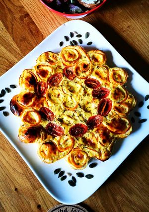 Une photo de Quiche sans pâte