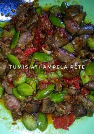 Foto resep Tumis ati ampela pete simpel