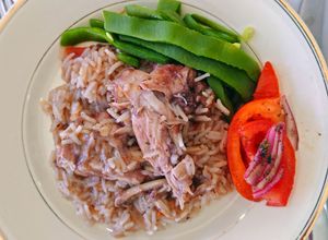Foto de Coelho à caçador com arroz
