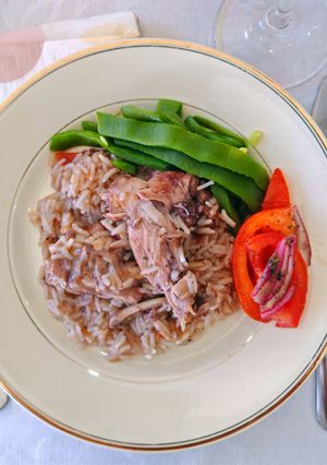 Foto de Coelho à caçador com arroz