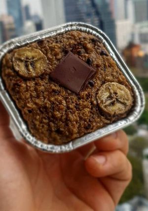 รูปของ 2021 5.Bananas oatmeal muffins