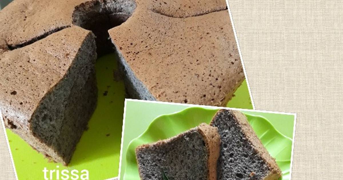 155 resep  bolu  sifon ketan  hitam  enak dan sederhana Cookpad 